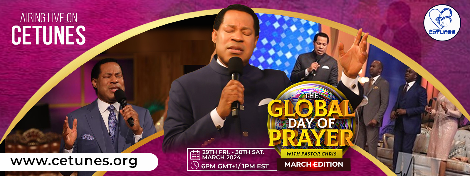 THE GLOBAL DAY OF PRAYER WITH PASTOR CHRIS MARCH EDITION