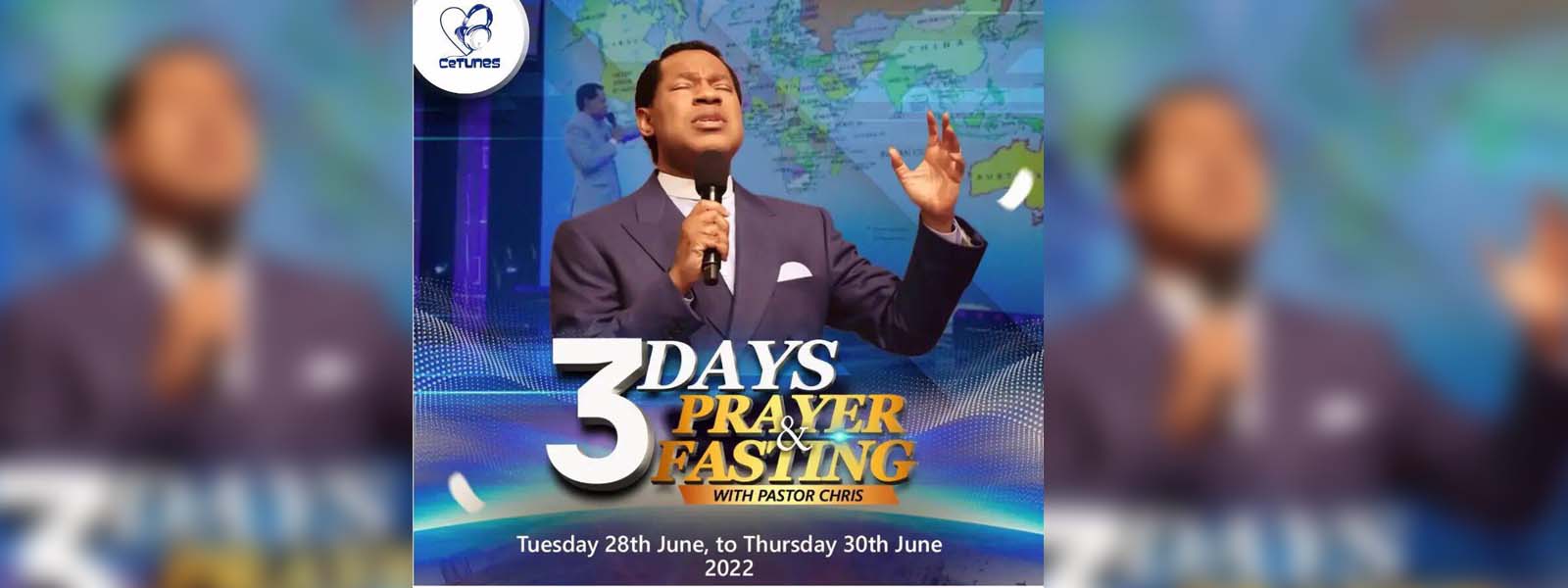 3 DAYS OF PRAYER AND FASTING WITH PASTOR CHRIS