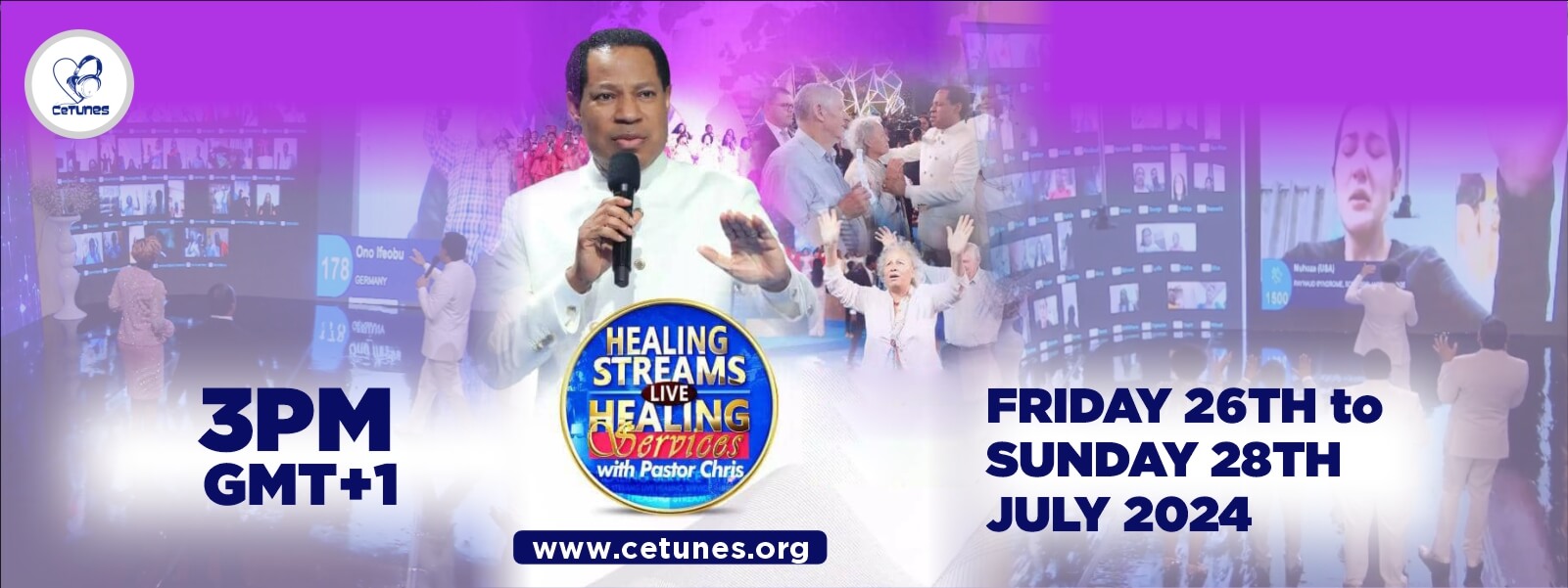 HEALING STREAMS LIVE HEALING SERVICE WITH PASTOR CHRIS 