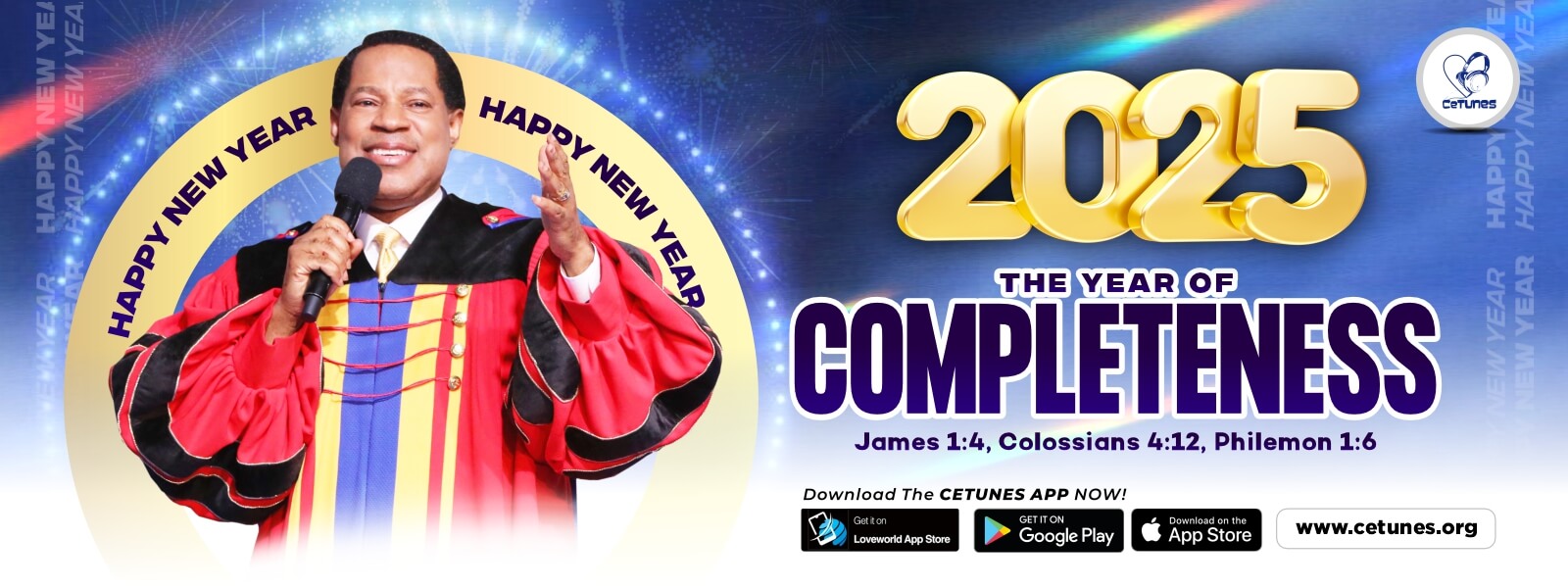 MESSAGE OF THE YEAR 2025 - THE YEAR OF COMPLETENESS