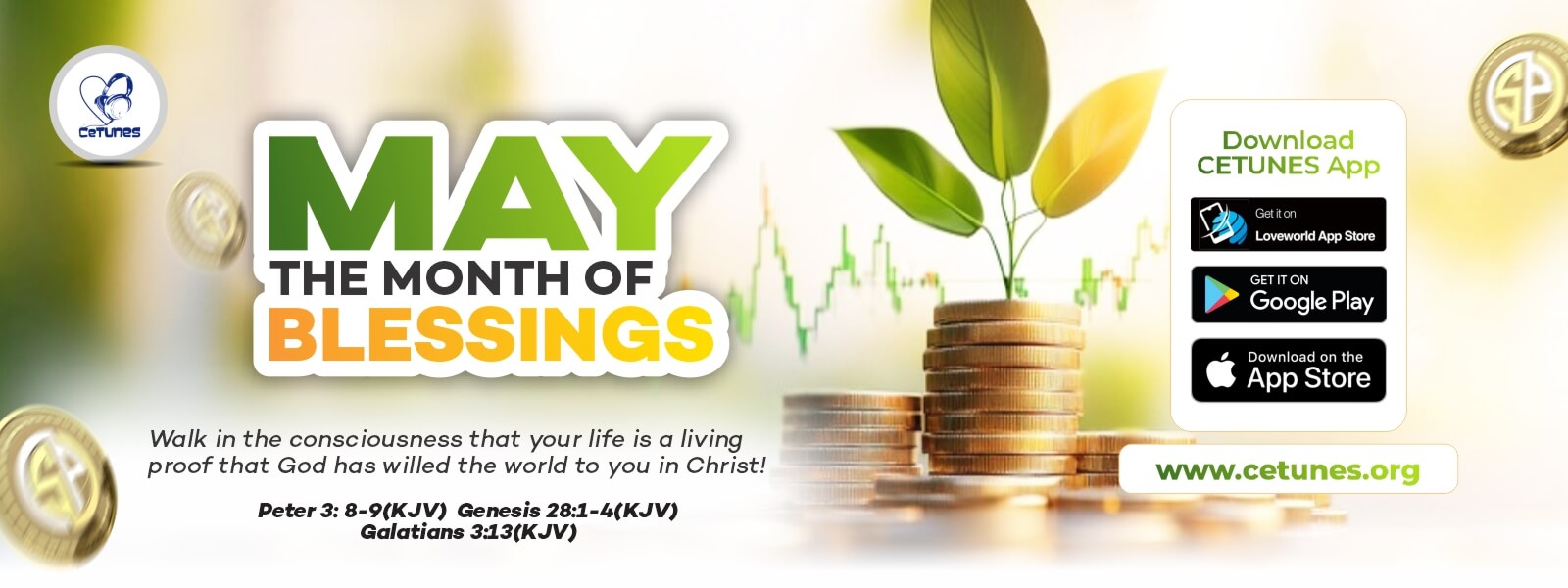 MAY - THE MONTH OF BLESSINGS
