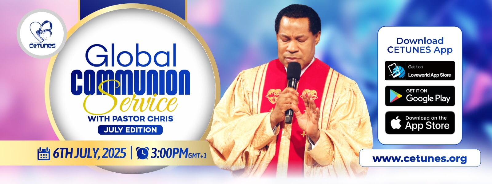 JULY GLOBAL COMMUNION SERVICE
