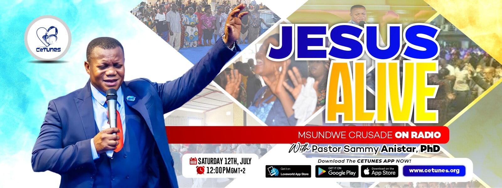 JESUS ALIVE CRUSADE WITH PASTOR SAMMY SANISTAR