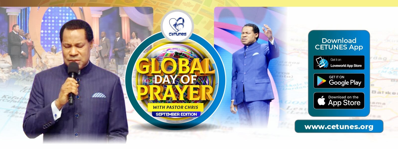 GLOBAL DAY OF PRAYER WITH PASTOR CHRIS - SEPTEMBER EDITION