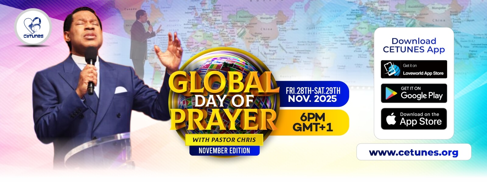 GLOBAL DAY OF PRAYER WITH PASTOR CHRIS