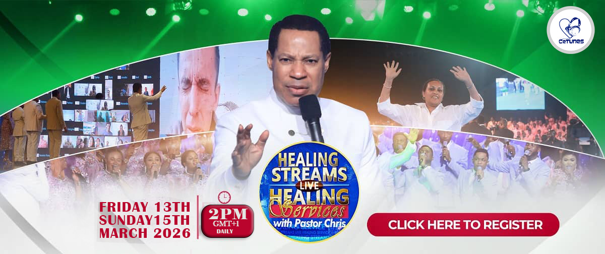 HEALING STREAMS LIVE HEALING SERVICE WITH PASTOR CHRIS 