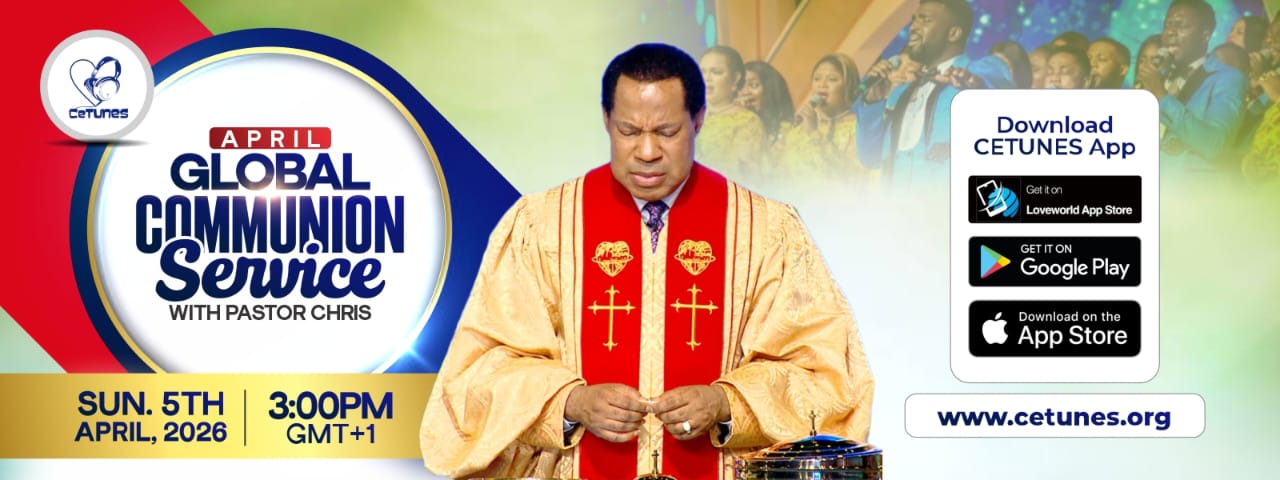 APRIL GLOBAL COMMUNION SERVICE WITH PASTOR CHRIS