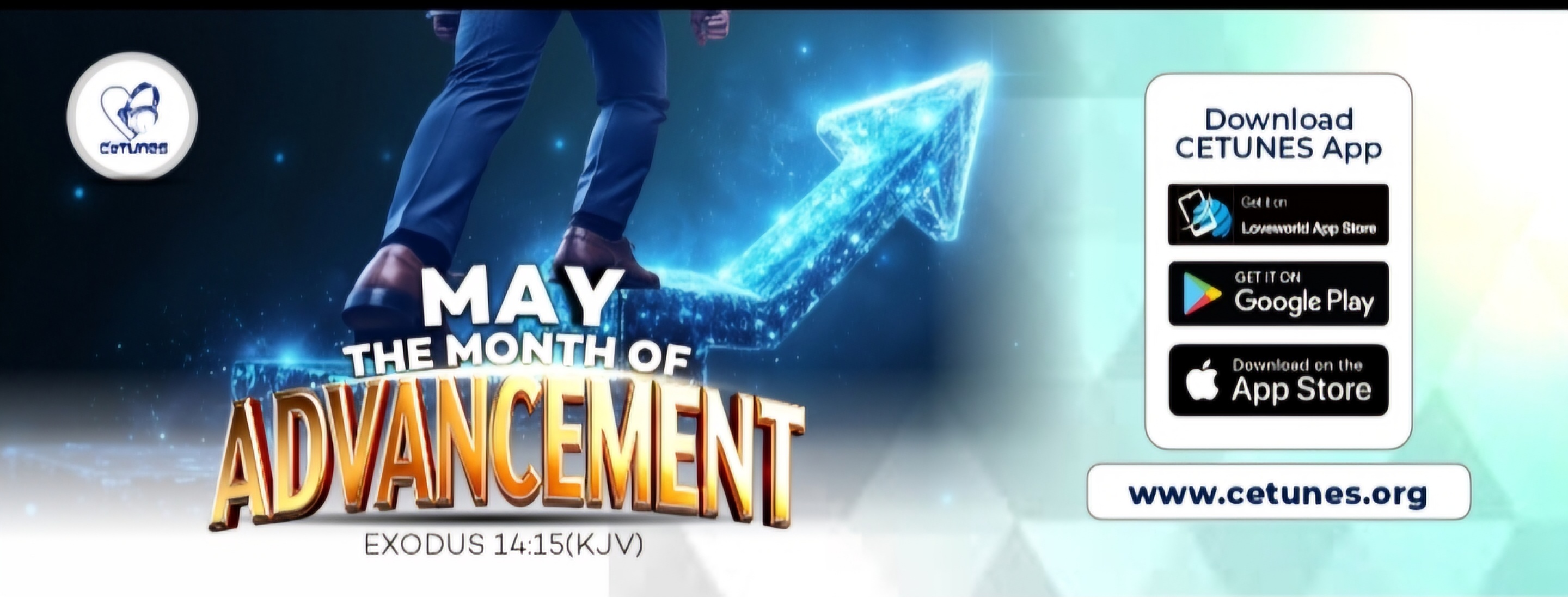 MAY - THE MONTH OF ADVANCEMENT 