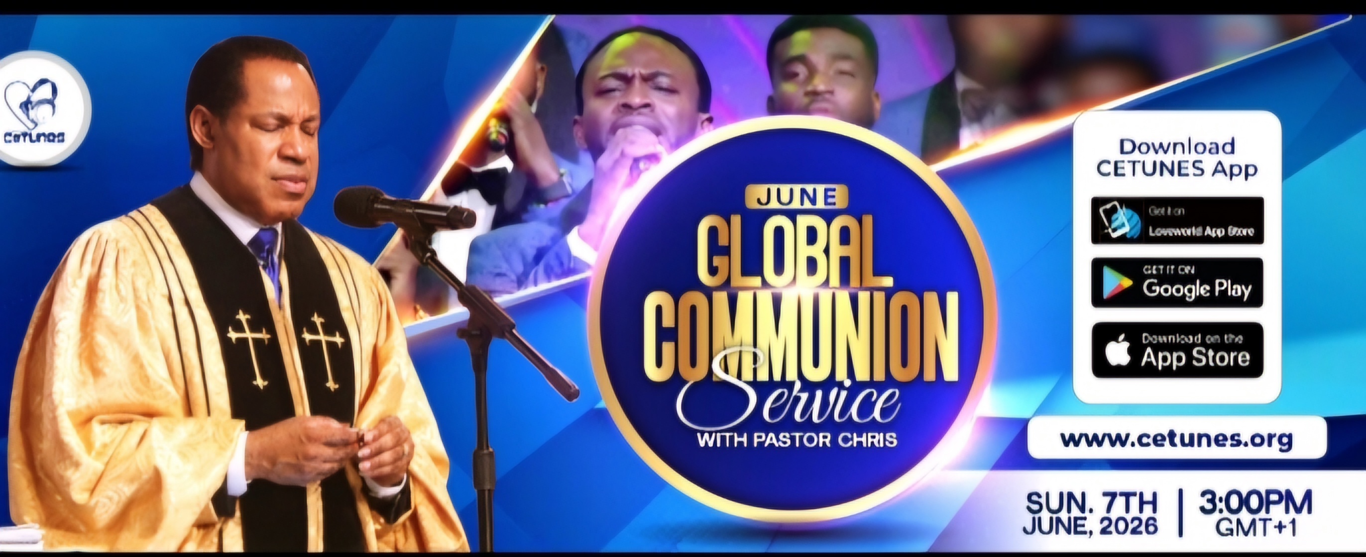 JUNE GLOBAL COMMUNION SERVICE WITH PASTOR CHRIS