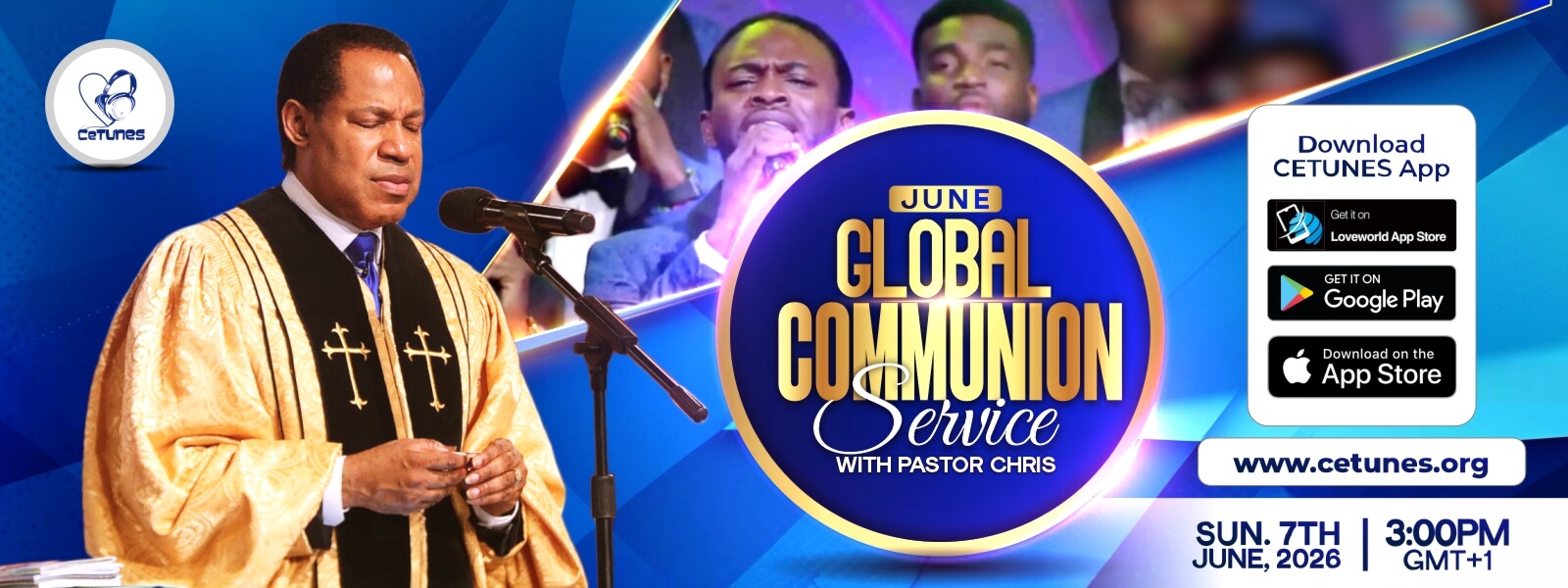 Global Communion Service with Pastor Chris - May Edition