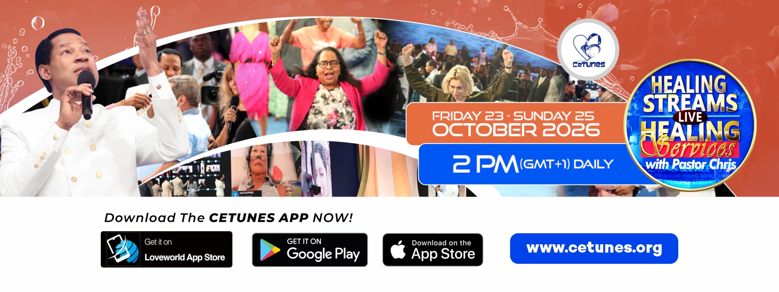 HEALING STREAMS LIVE HEALING SERVICE OCTOBER EDITION WITH PASTOR CHRIS